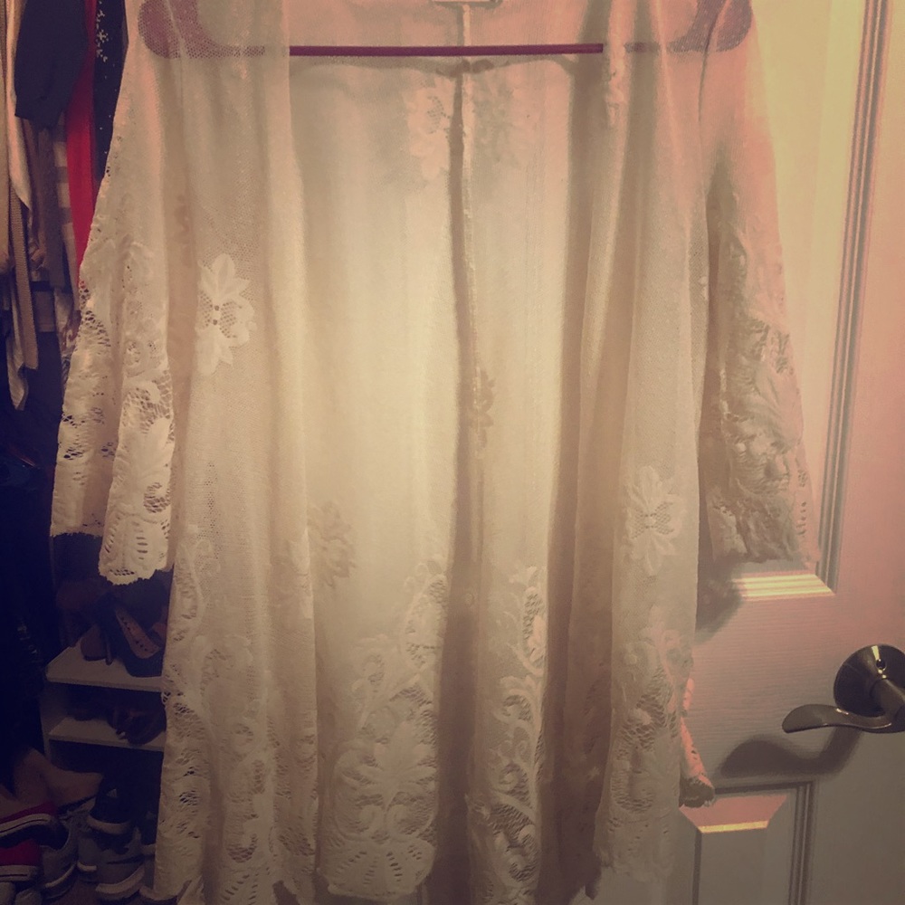 Lace cardigan